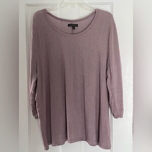 Lane Bryant Women's Sparkle Pink Tunic